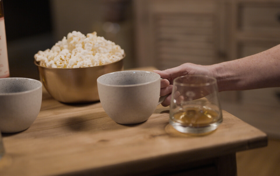 כוס וויסקי Macallan harmony collection ספל קפה וקערת פופקורן